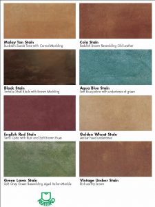 Acid Stain Color Charts - DalCrete Decorative Concrete Inc